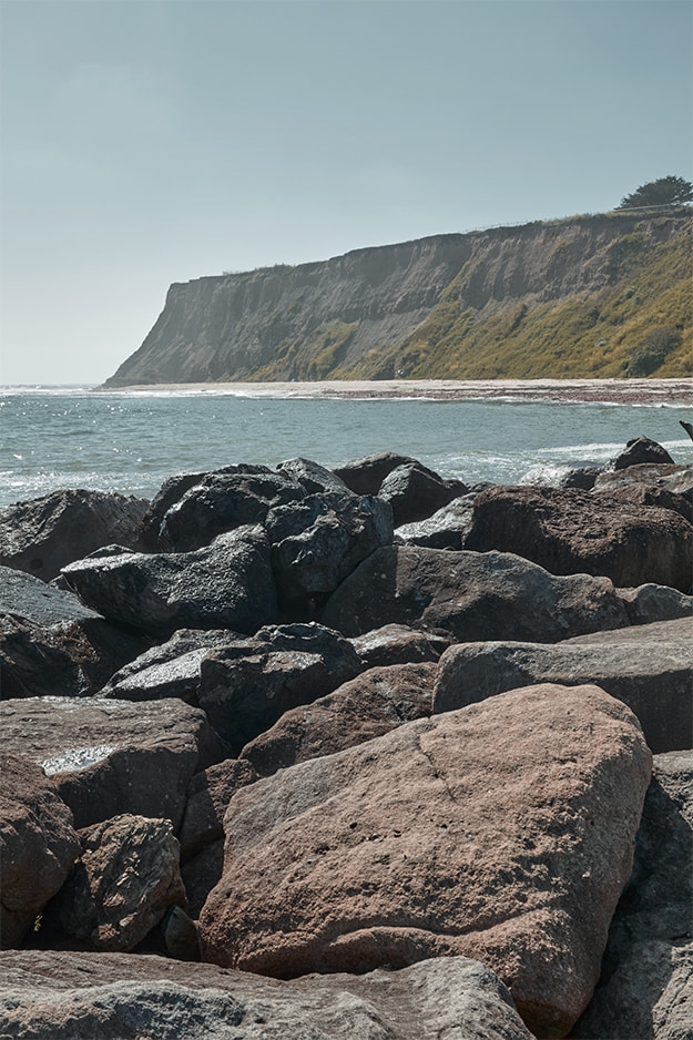 Rocky coastal area